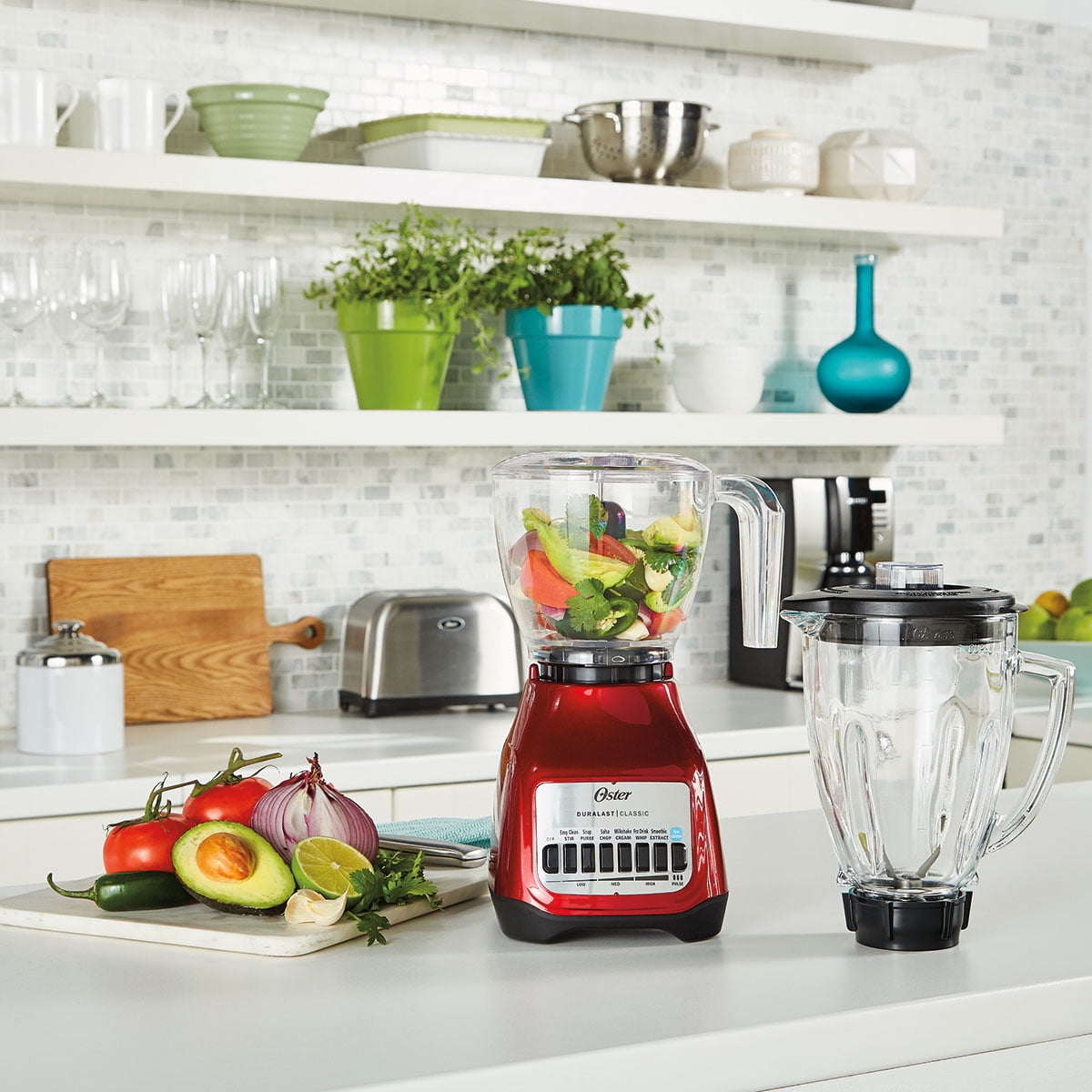 キッチン家電 Oster Classic Blender Amazon.com: Oster® Classic 2-in-1 Kitchen System Blender and