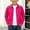 Hot Pink, variant on Mooqilaa Boys Lightweight Jackets Size 14-16, Outdoor Long Sleeve Stand-up Collar Zip up Kids Windbreaker Black