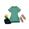 thumbnail image 4 of Haute Edition Women's Short Sleeve Pocket Tunic Top with Pockets & Plus Sizes, 4 of 5