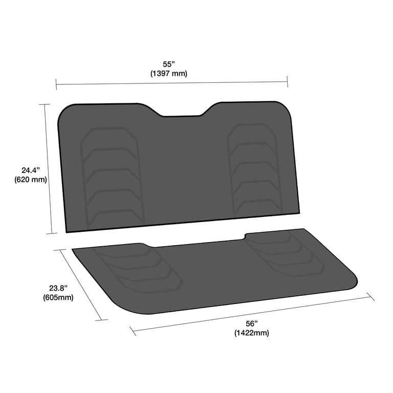 Auto Drive Waterproof Rear Bench Seat Protector photo 2