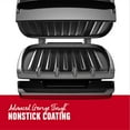thumbnail image 2 of GR340FB 4-Serving Classic Plate Electric Indoor Grill and  Press, Black, 2 of 7