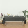 thumbnail image 6 of (1 Pc) Black Premium Rectangle Heavy-Duty Plastic Table Covers ( Reusable), 6 of 6