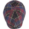 thumbnail image 4 of CoCopeaunts Newsboy Hats for Women Beret Cap Vintage Plaid Octagonal Newsboy Cap Male Female Artist Painter Beret Hat Ivy Cap, 4 of 7