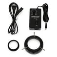 AmScope 144LED Microscope Ring Light with Adapter New