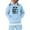 Light Blue, variant on Gaexia Fashion Hoodies for Boys Elastic Waist Crew Neck Sweatshirts Christmas & Cropped Sweatshirt Zipper Streetwear Z0I-Black, 160
