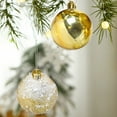 thumbnail image 6 of Hvmvliv Christmas Ornaments 9Pc 2.34inch Christmas Balls Hanging Sets Decoration Electroplated Xmas Tree Balls Decorations for Holiday Decoration Yellow, 6 of 6