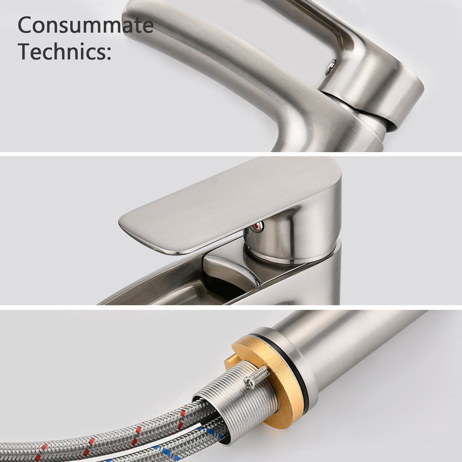 PROOX Single Hole Handle Bathroom Vesseel Sink Faucet with Drain Assembly