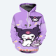 thumbnail image 3 of Sudadera con capucha de Hello Kitty para niña, estilo nuevo de otoño e invierno, con estampado 3D, para niños, moda urbana, informal, 3 of 5