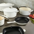 thumbnail image 6 of BergHOFF Neo Cast Iron 5qt. Oval Dutch Oven 11.5" with Lid, White, 6 of 8