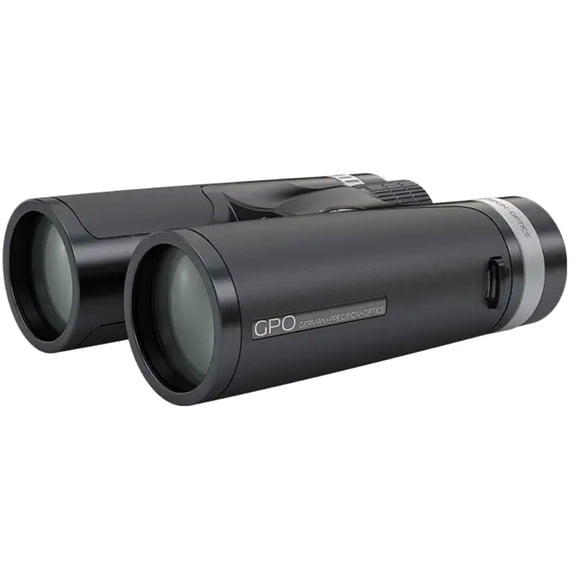 German Precision Optics Passion SD 8x42mm Schmidt-Pechan Prism Binocular, Black/Silver