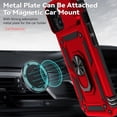 thumbnail image 2 of duomi-Compatible avec Étui iPhone 14 Plus, Étui iPhone 14 Plus avec Protection Caméra & Support Antichoc de Qualité Militaire Étui Magnétique Protectrice pour iPhone 14 Plus 6.7, 2 of 4