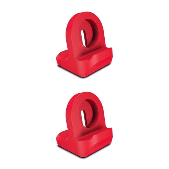 Inteprter Soporte de carga para reloj inteligente Soporte de cargador inalámbrico Soporte portátil Accesorios electrónicos Reemplazo para Rojo 2Conjunto