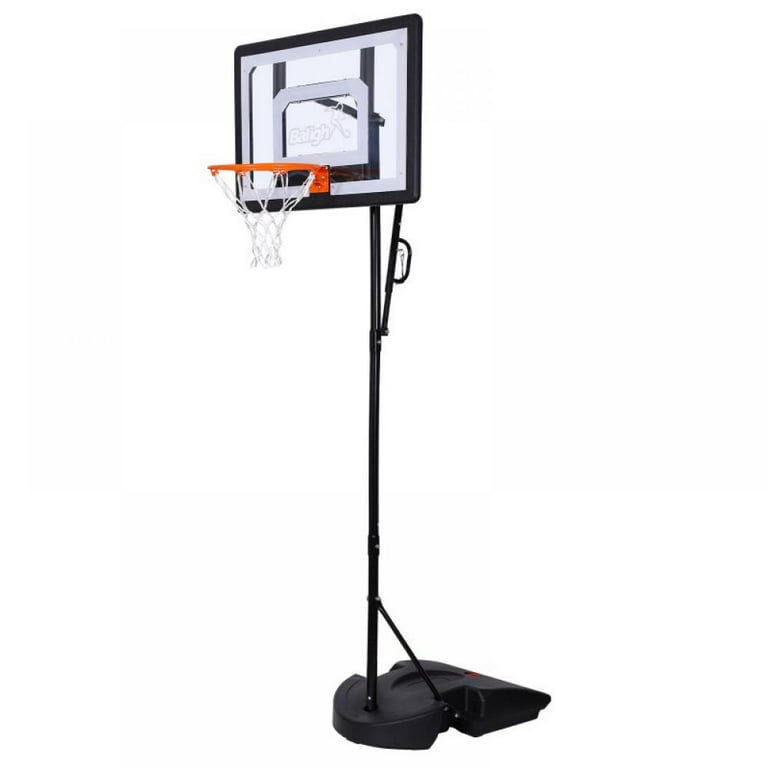 SKLZ Pro Mini Hoop Basketball System with Adjustable-Height Pole and 7-Inch  Ball