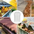 thumbnail image 6 of 8 Pack Gutter Guards,6.7X3.5In Adjustable Aluminum Leaf Filter Strainer,Heavy Duty Filters,Durable Downspouts Gutter Guard for Home, 6 of 6