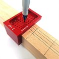 thumbnail image 4 of High quality T50 woodworking ruler hole ruler metric L-type marking gauge, 4 of 5