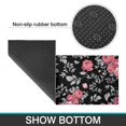 thumbnail image 6 of Pioneer Flower Floral Print Pattern Kitchen Rugs Sets Of 2,Anti Fatigue Kitchen Mat Rugs Non Slip Washable,Decorative Kitchen Floor Mats for Kitchen,Sink,Laundry,17"x30"+17"x47", 6 of 7