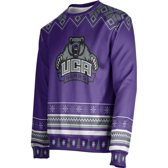 Men's University of Central Arkansas Ugly Holiday Festive Sweater (Apparel)