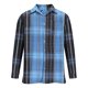 thumbnail image 4 of Yaoyar Men's Plaid Button Down Shirt Long Sleeve Casual Lapel Work Shirts Lightweight Shirts with Pocket, 4 of 4