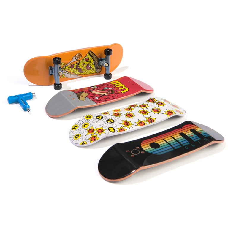 Tech Deck, Ultra DLX ATM Team Fingerboard 4-Pack, Ages 6 and up