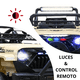 thumbnail image 2 of Camioneta Montable Electrica para Niños Control Remoto 12v - Beige, 2 of 7