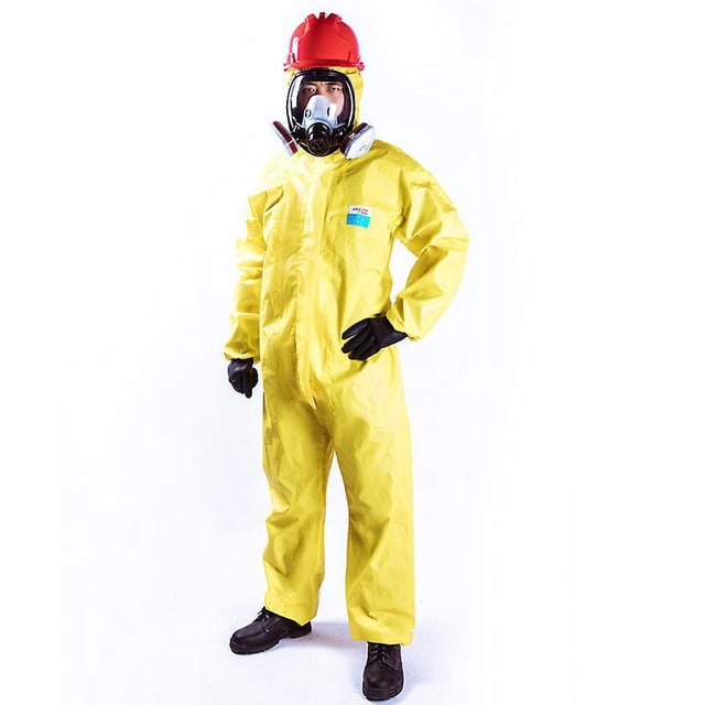 Ropa de protección contra radiación nuclear totalmente cerrada con capucha XL Kuyhfg Bienvenido a Kuyhfg