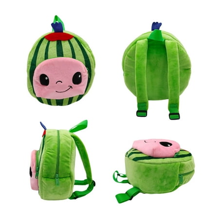 JoJo Cocomelon Plush Toy Backpack School Bags Soft Watermelon Cartoon Kids  Plush Backpacks Birthday Gift For Children | Walmart Canada