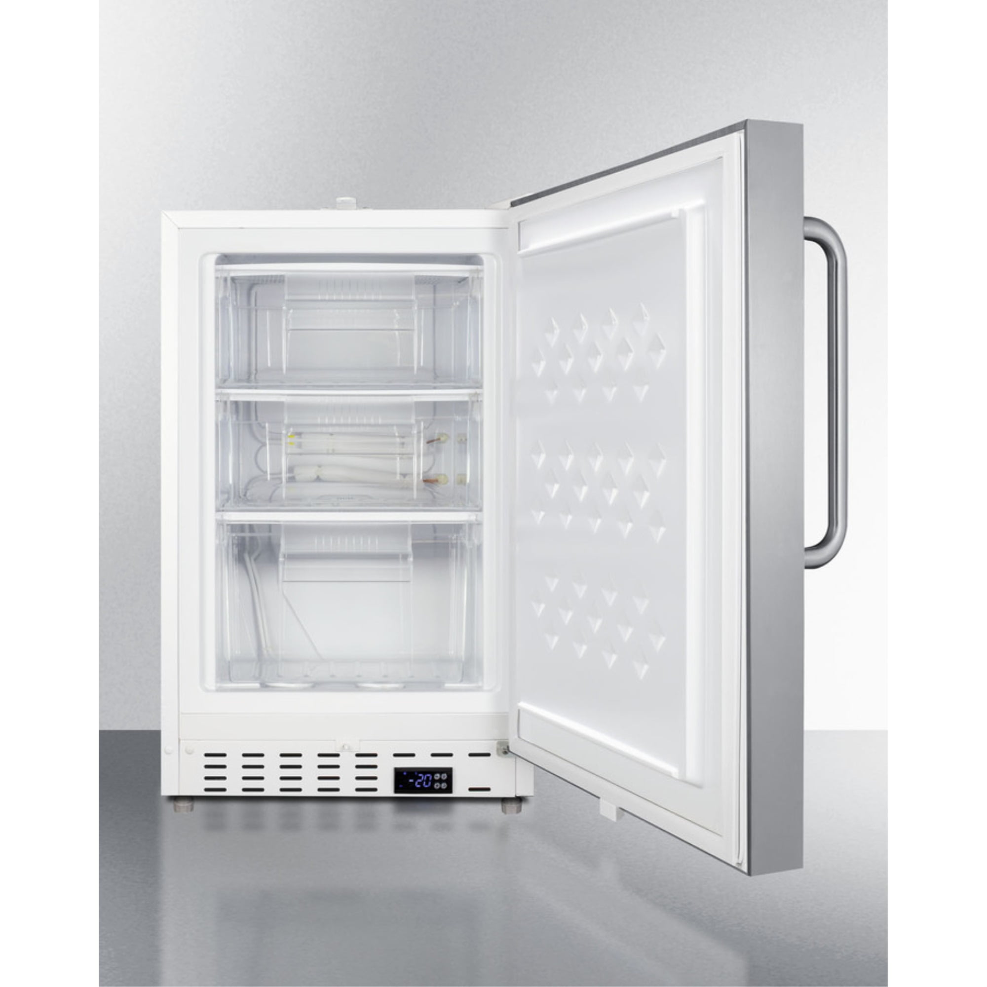 Summit Ff708 24 Inches Wide 5.3 Cu. Ft. Energy Star Certified Compact Freezerless Refrigerator -