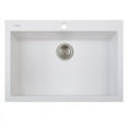 thumbnail image 4 of LaToscana ON7610-42UG 30 in. ONE Series Drop-in Quartz Single Bowl Kitchen Sink in Titanium, 4 of 4