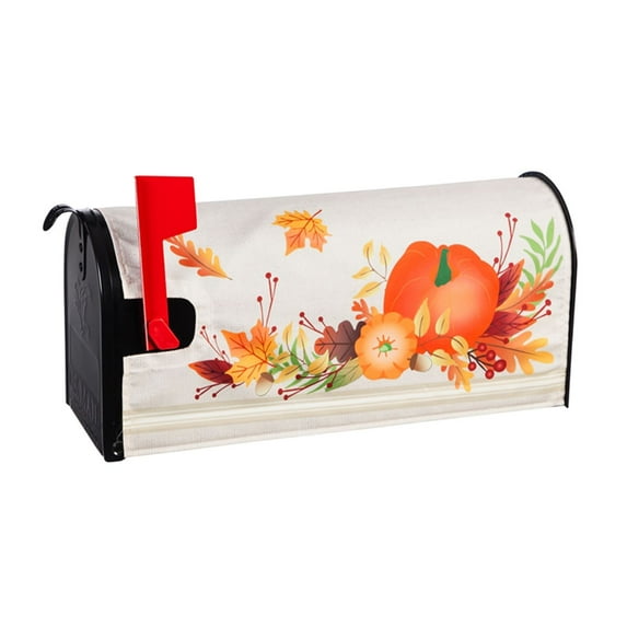 Evergreen Mailbox Cover - Autumn Gather