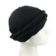 thumbnail image 6 of Cycling Hat, Bandana Headscarf Headwrap Hat Baggy Skull Cap Sleeping Hat Skin Friendly Sun Protection Stylish Beanie Cap Pirate Cap for Men Black, 6 of 8