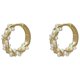 thumbnail image 1 of Pendientes de aro con perlas para mujer, aros ligeros con perlas para niñas, 1 of 8