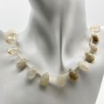 thumbnail image 3 of Natural Faceted Rutilated Quartz Briolette Bead Strand | 15x10x5mm | 26 Beads |, 3 of 12