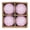 Pink Home Decor, variant on karymi 4Pcs 8 cm Christmas Tree Balls Christmas Decorations Hanging Ornament Home Party Decor Christmas Ornaments Set Christmas Gifts Christmas Party Supplies Seasonal Decor