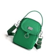 thumbnail image 1 of Sonducket Bolso de mano para mujer, bolso de hombro para mujer, cremallera ajustable, funda para llave de teléfono, compras, decoración informal para Bolsas de mensajero y de hombro Verde Sonducket AP012183-01, 1 of 6