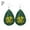 Multicolour Size P R3, variant on St. Patrick's Day Earrings, Irish Shamrock Green Hat Dangle Earrings for Women, Holiday Party Jewelry Gift for Birthday Wedding Anniversary