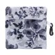 thumbnail image 4 of Bolso de compras plegable de poliéster a la moda para mujer, bolso de mano reutilizable ecológico (negro), 4 of 8
