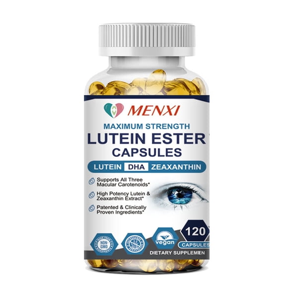 MENXI Lutein and Zeaxanthin Supplements, Eye Vitamin & Mineral Supplement, Multivitamin for Vision & Ocular Health with Vitamin E, Protect and Enhance Your Eye Health Completely, 120 Softgels