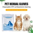 thumbnail image 6 of Rinse Deodorizing Gloves for Dogs & Cats Gently Remove Dirt Odor for Eyes Ears Paws Face Body & Butt, 6 of 8