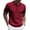 Wine Red, variant on COOFANDY Mens Golf Shirt Ribbed Knitted Polo Shirts Business Casual Polos Shirt Vintage Textured Collared Shirts Trendy Summer Clothes