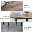 thumbnail image 3 of 44.8 inch Modern simplicity round dining table,Imitation Marble Texture Dining Room Table Small Kitchen Table for Small Spaces Dinner Table Modern Home Furniture,Applicable 6-8 persons to dining room, 3 of 14