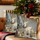 thumbnail image 4 of Decoraciones de Árbol de Navidad Conjunto de Cojines de Navidad Árbol de Navidad Renos Decoración de Muñeco de Nieve Sofá Atmósfera Decoración de Lino Funda de Almohada Cubiertas de Almohada de Navida, 4 of 6