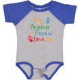 thumbnail image 3 of Inktastic Meme and Pepaw Love Me Boys or Girls Baby Bodysuit, 3 of 5