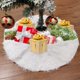 thumbnail image 4 of Falda de árbol de Navidad de felpa de piel sintética, alfombra de árbol de Navidad, adorno de fiesta, decoraciones navideñas, 38/62cm, 4 of 4