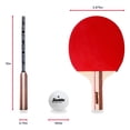 thumbnail image 3 of Set de tenis de mesa Franklin Sports para 4 jugadores con pala y pelota, 3 of 9