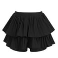 thumbnail image 6 of GEWSEY Women's Pleated Tennis Skirts with Pockets High Waisted Tummy Control Casual Athletic Workout Golf Skorts Black, XXL, 6 of 8