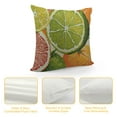 thumbnail image 4 of SHANXI Throw Pillow Case Cover Citrus-Fruit Of Grapefruit Orange Red - Pillow Case 24x24in, 4 of 5