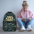 thumbnail image 2 of Aplkyhs Cartoon Dinosaurs School Backpack for Boys Girls Ages 6-18 Large Capacity Water Resistant Bookbag for Elementary Middle High School Daily Use, 2 of 7