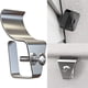 thumbnail image 3 of Gancho de clip lateral sin taladrar Gancho de tornillo lateral exterior Gancho de pared para cámara Gancho de pared base Pareja Pareja, 3 of 7