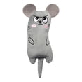 thumbnail image 2 of Juguetes de Hierba Gatera Salvador Juguete Interactivo para Masticar Almohada de Peluche Gris, 2 of 10