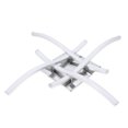 thumbnail image 2 of Amdohai 4 Branches L-ED Light White 24W Ceiling Light Kitchen Living, 2 of 7
